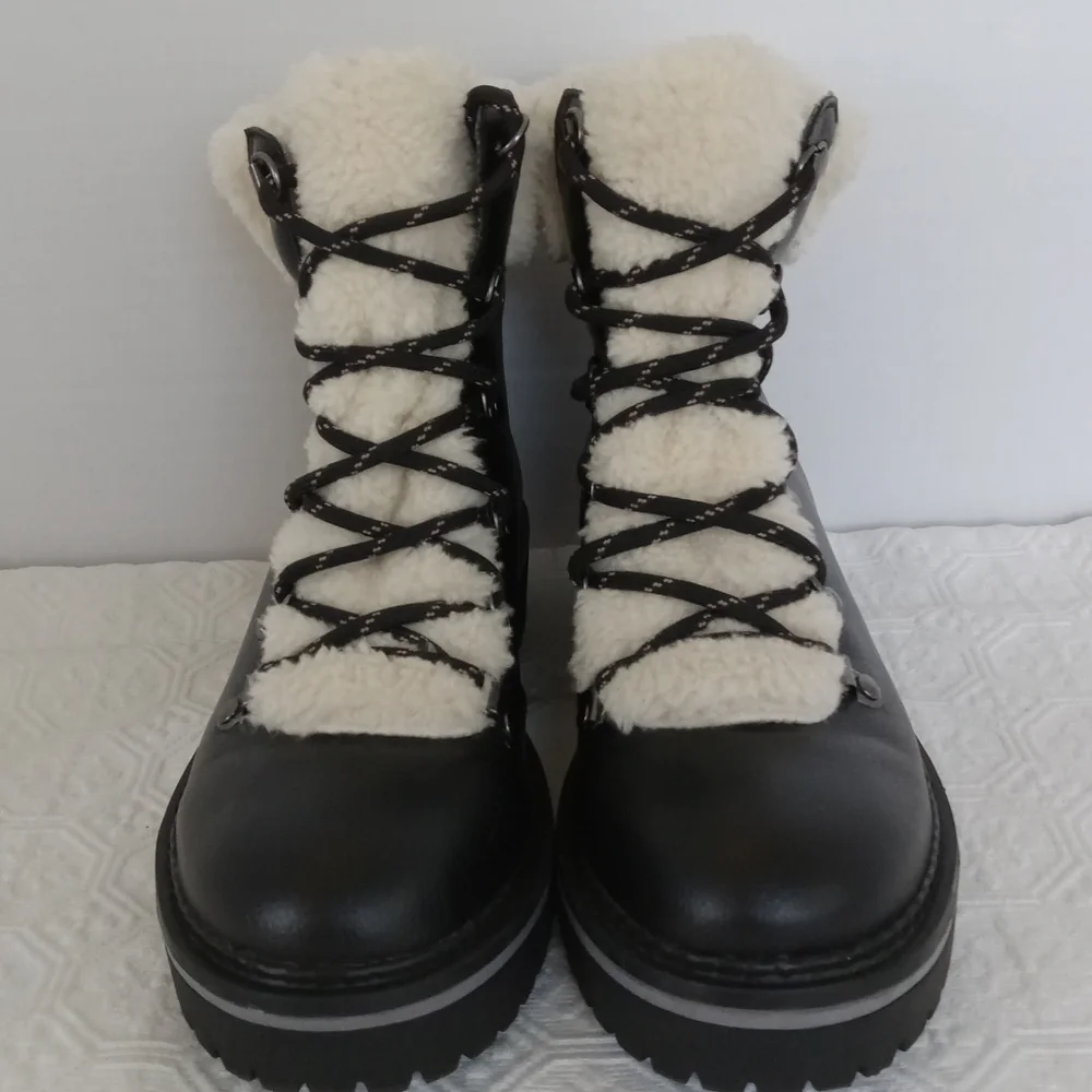 Tommy Hilfiger black faux